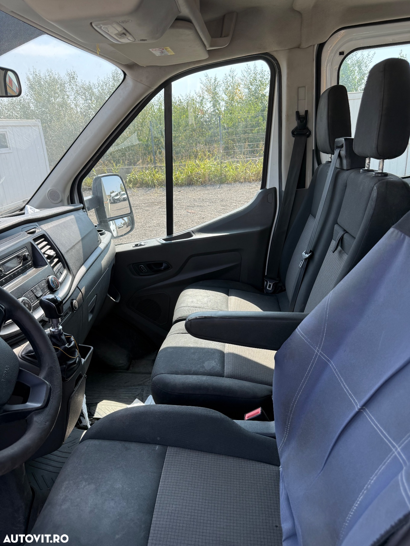 Ford an 2020 Transit 2.0tdi Punte Dubla 7 Locuri Dokka Bena Camioneta Clima AC Unic Proprietar de noua Reprezentanța Ford carosata Istoric Service Complet Carte service Km reali  NU Mercedes Sprinter VW crafter Boxer Iveco - 25