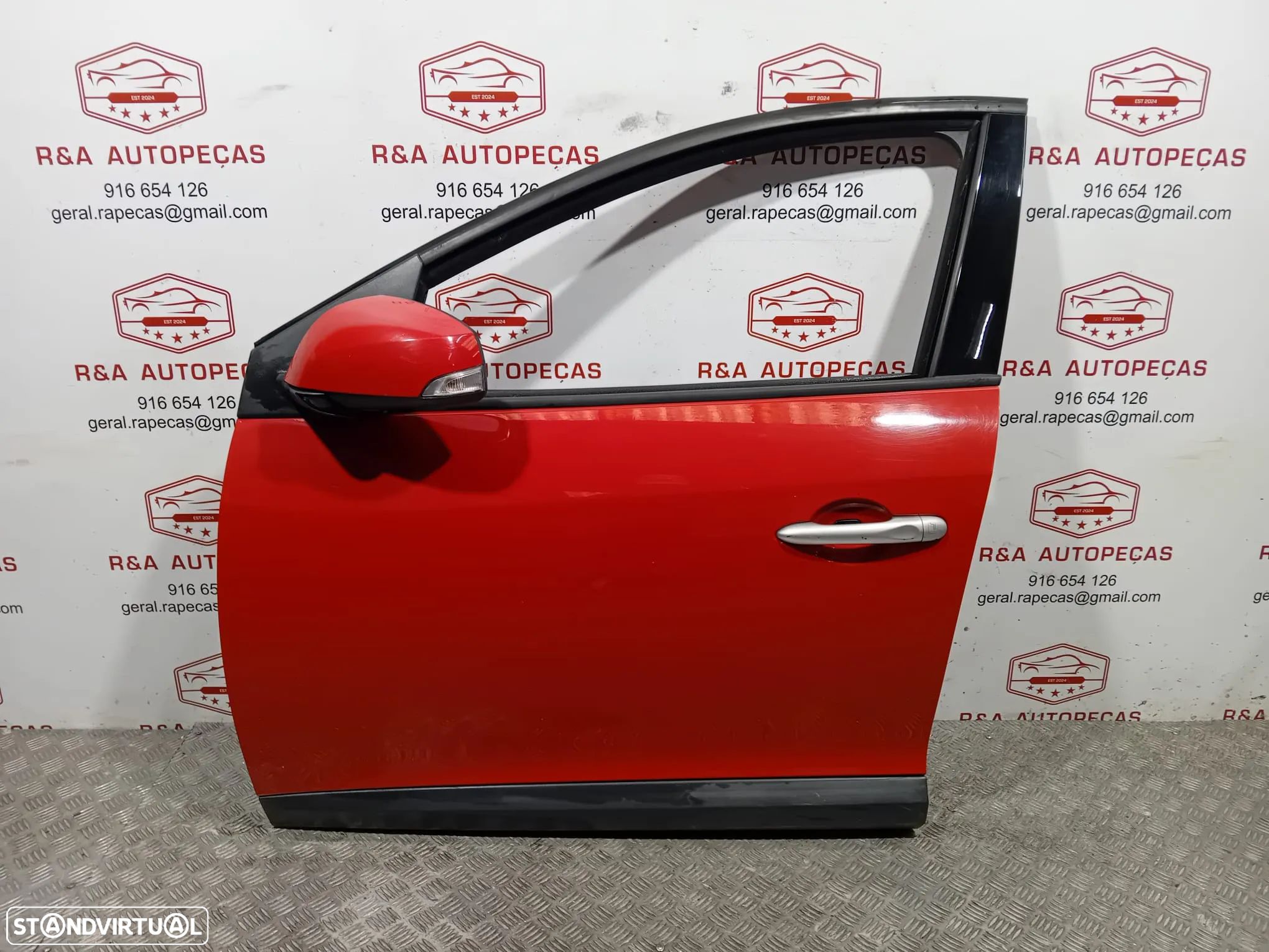 Porta Frente Esquerda Renault Megane III 3 Original - 1