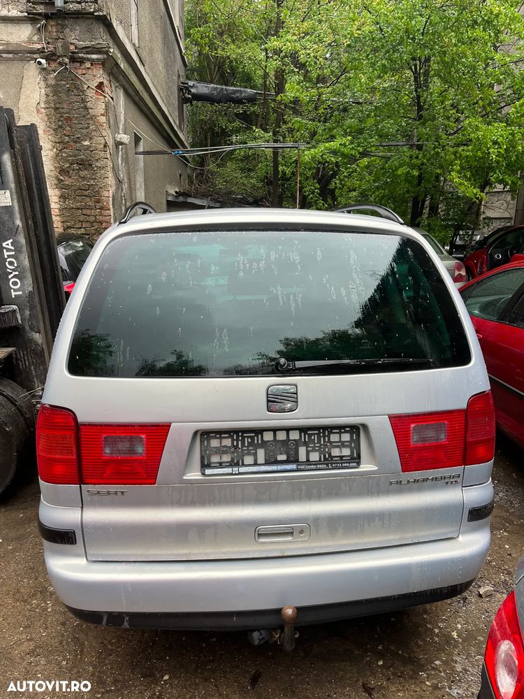 Dezmembrez Seat Alhambra 2003 gri argintiu 1,9 TDI cod AUY - 10