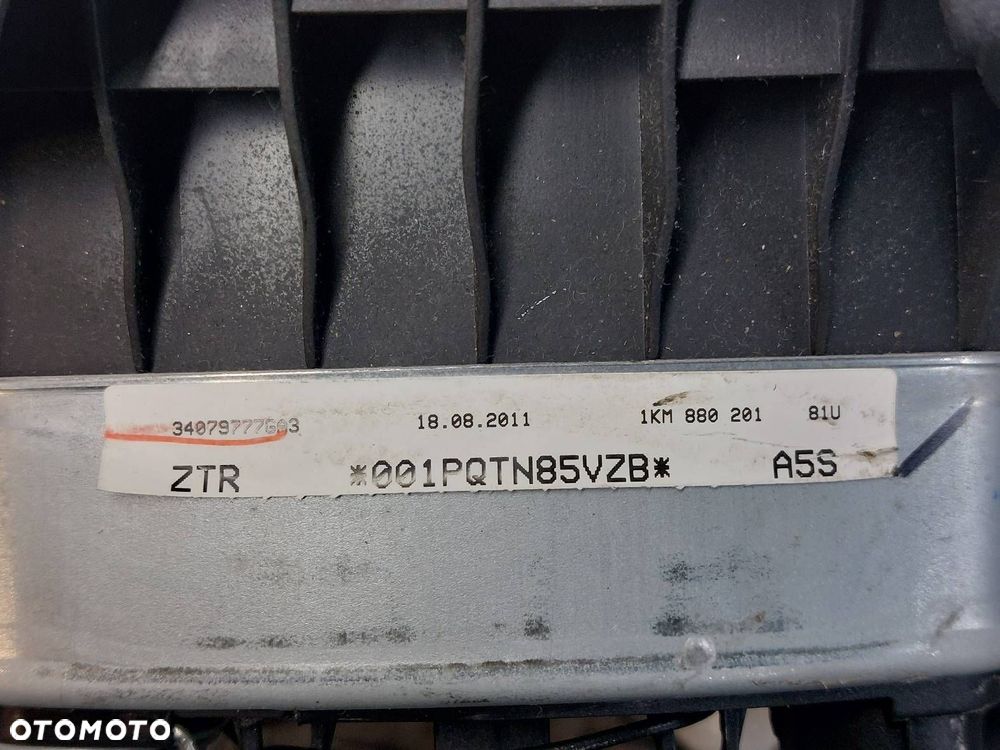 PODUSZKA KIEROWCY MODUŁ AIRBAG STRZELONE GOLF VI 5C0959655C 1KM880201 - 3