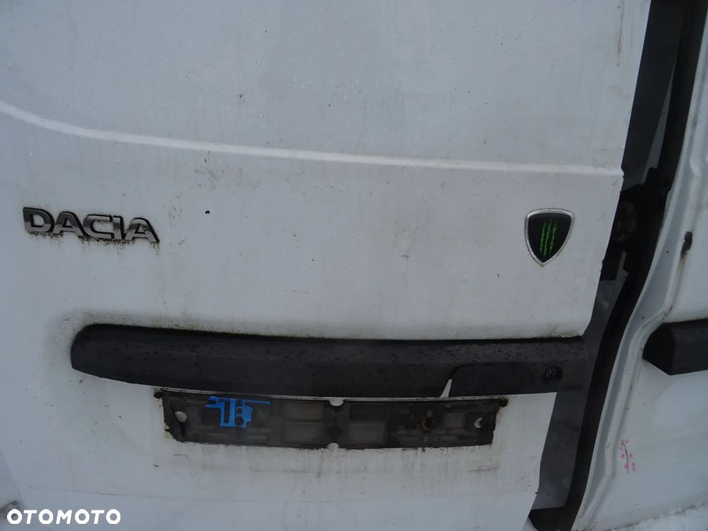 DACIA DOKKER DRZWI LEWE TYL TYLNE SKRZYDLO BIALE DV369 NR 3 CZESCI ROZNE - 2
