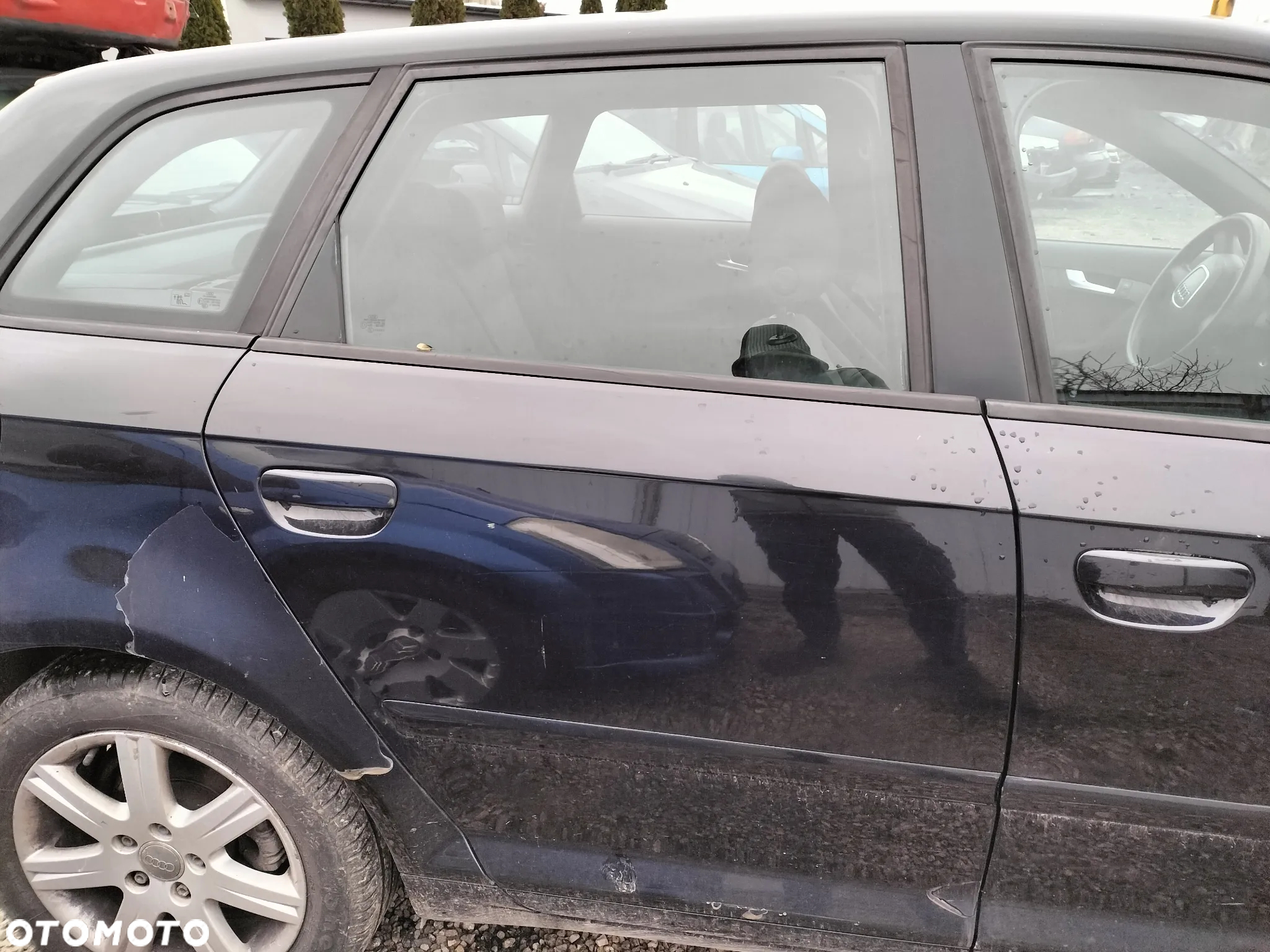 DRZWI PRAWE PRZÓD TYŁ AUDI A3 8P LIFT KOD LAK. LZ9Y03-12r - 3