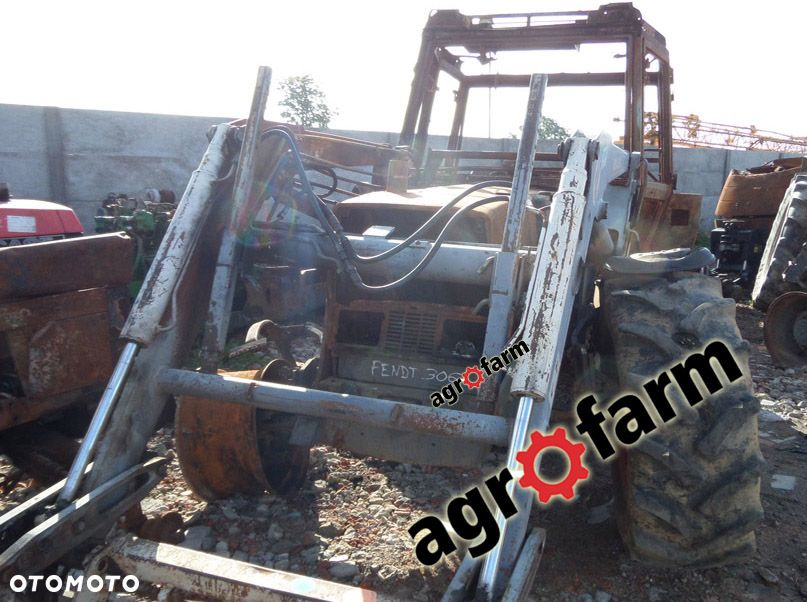 Fendt 306 307 skrzynia most silnik zwolnica tryb zębatka wał oś blok - 1