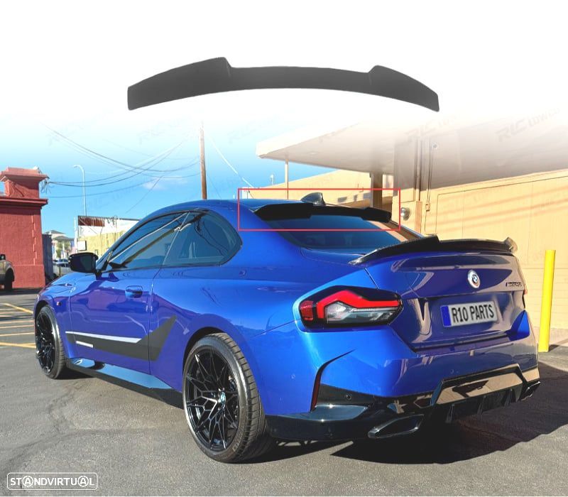 AILERON SPOILER TETO BMW G42 G87 22- LOOK M2 - 1