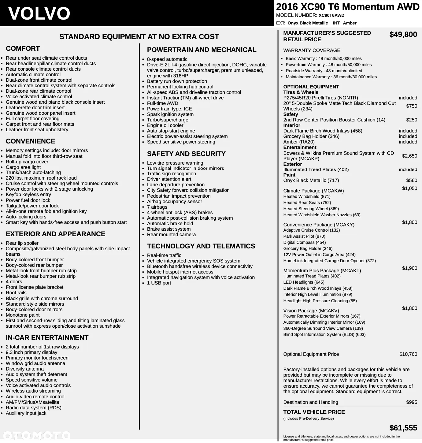 Volvo XC 90 T6 AWD Momentum 7os - 21