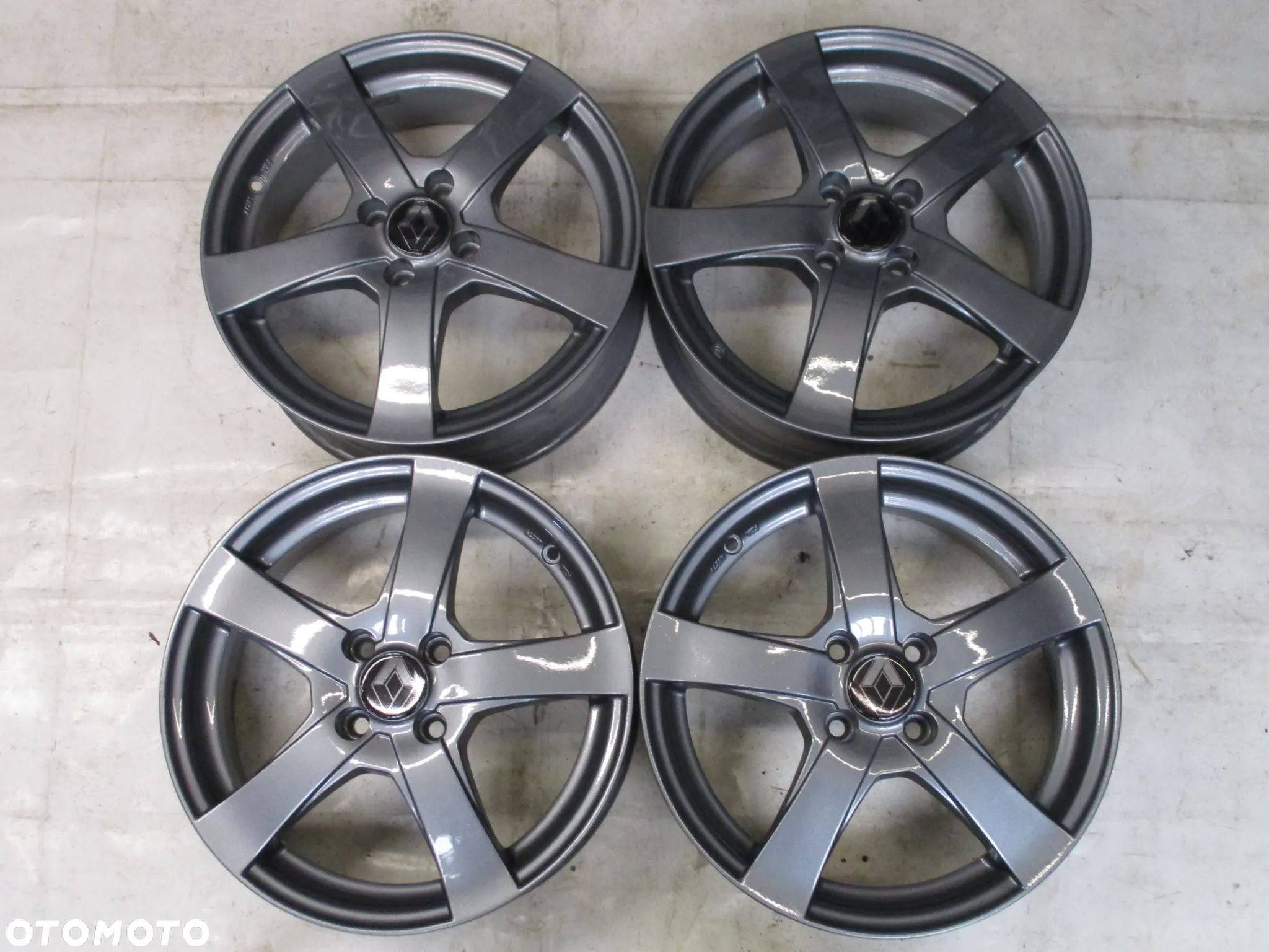 FELGI ALUMINIOWE 16 RENAULT CLIO IV CLIO V CAPTUR I MODUS ET45 - 1