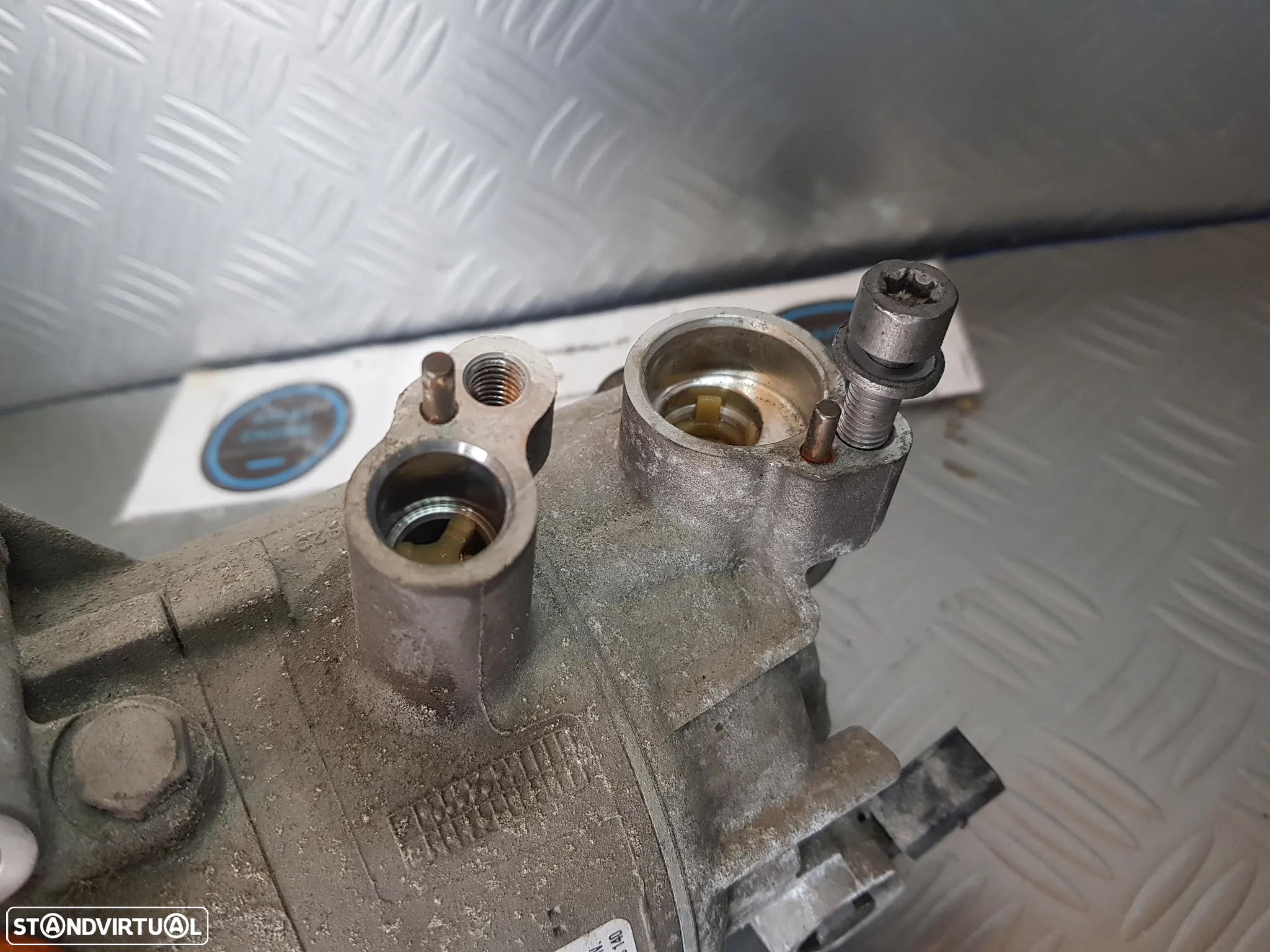 Compressor Ar condicionado Vw Polo Caddy Seat Ibiza 6J Skoda Fabia Rapid TDI 5K0820803A - 3