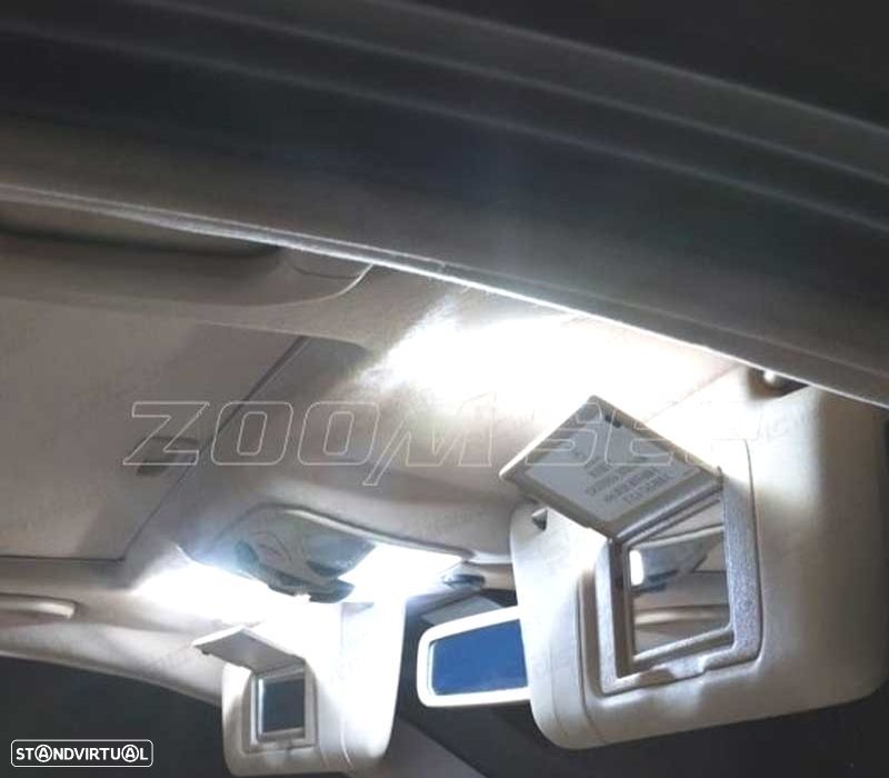 KIT COMPLETO DE 18 LÂMPADAS LED INTERIOR MERCEDES CLASE SLK R171 SLK200 SLK280 SLK300 SLK350 SLK55 - 5