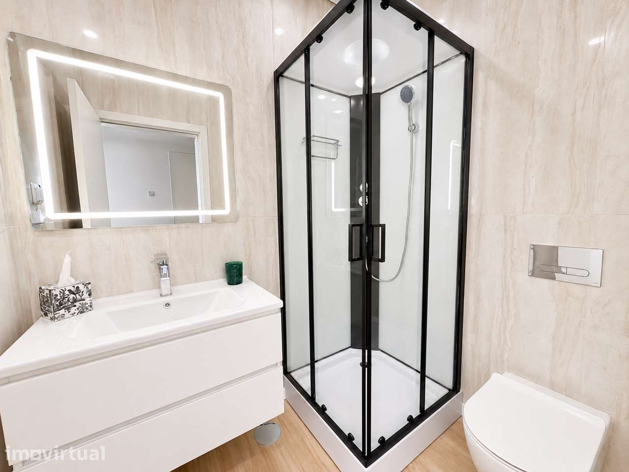 Apartamento T2 com duas varandas - Grande imagem: 5/8