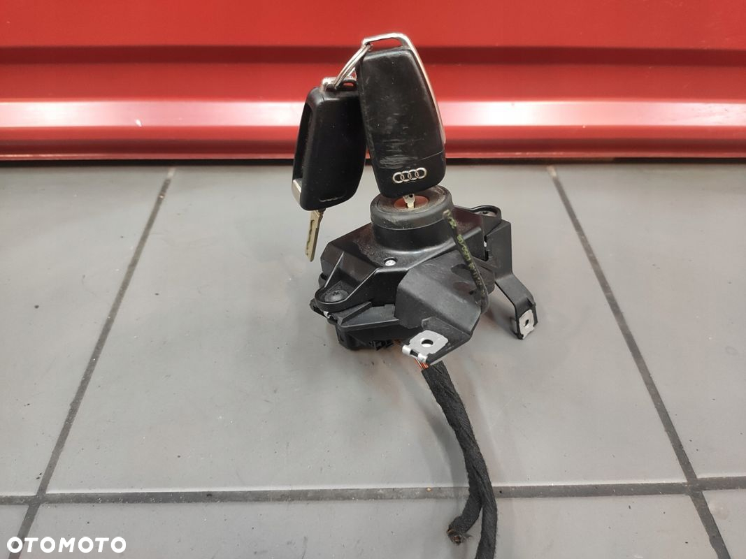 AUDI Q7 4L 3.0 TDI STACYJKA DWA KLUCZYKI KOMPLET ORYGINAŁ SPRAWNE - 2
