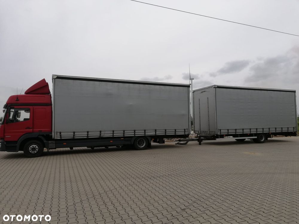 Mercedes-Benz ATEGO 1224 Firana 18 Palet - 1