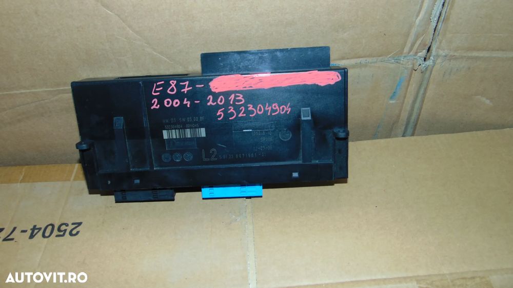 Calculator modul comfort BMW Seria 1 E87,E90,E91 an 2004-2013 cod 532304904 - 1