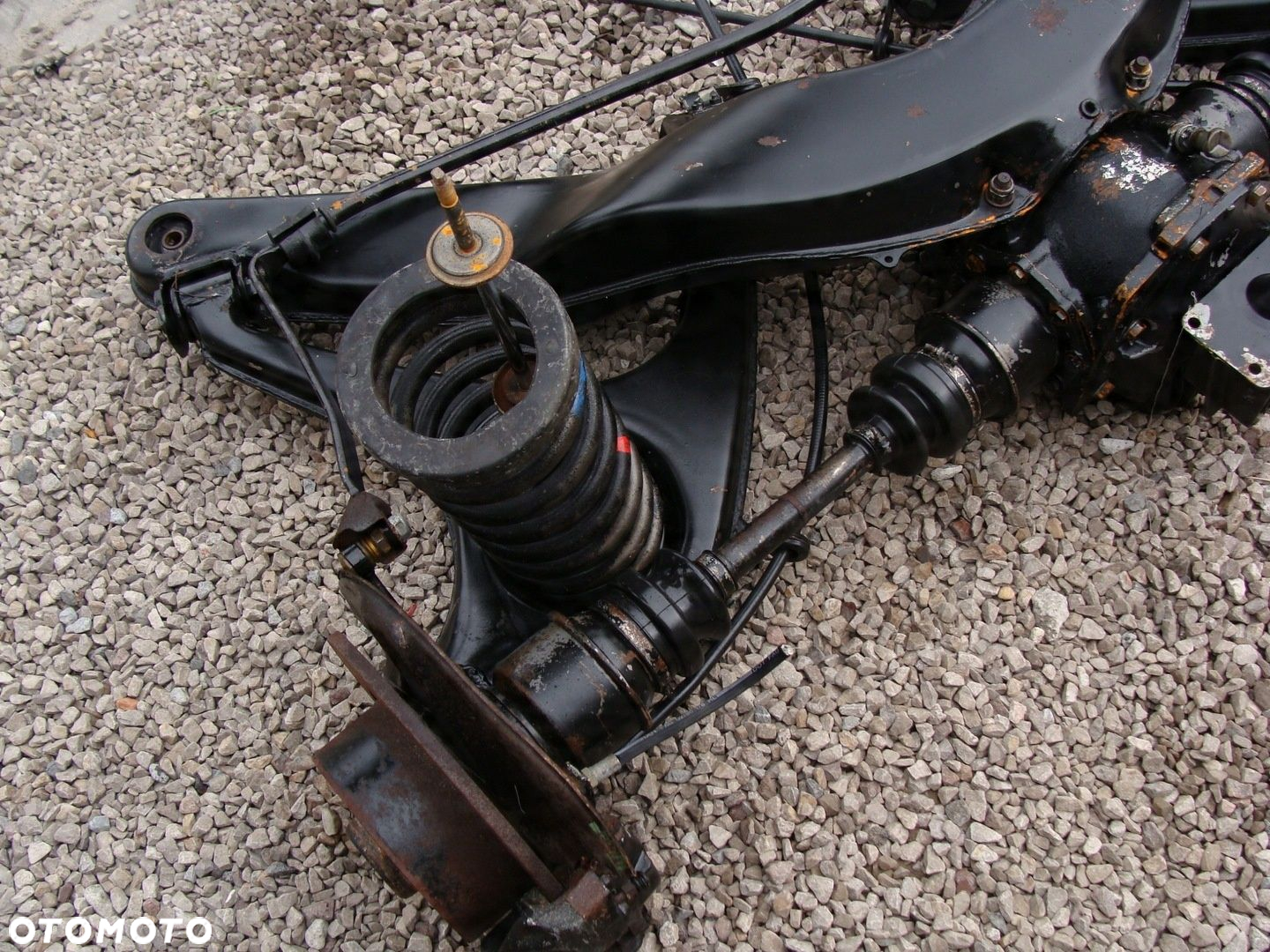 ZAWIESZENIE TYŁ KOMPLETNE MERCEDES W107 SL SLC - 2