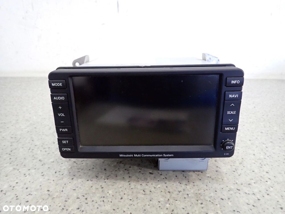 MITSUBISHI ASX 10- RADIO CD WYŚWIETLACZ EKRAN NAWIGACJA 8750A239 - 1