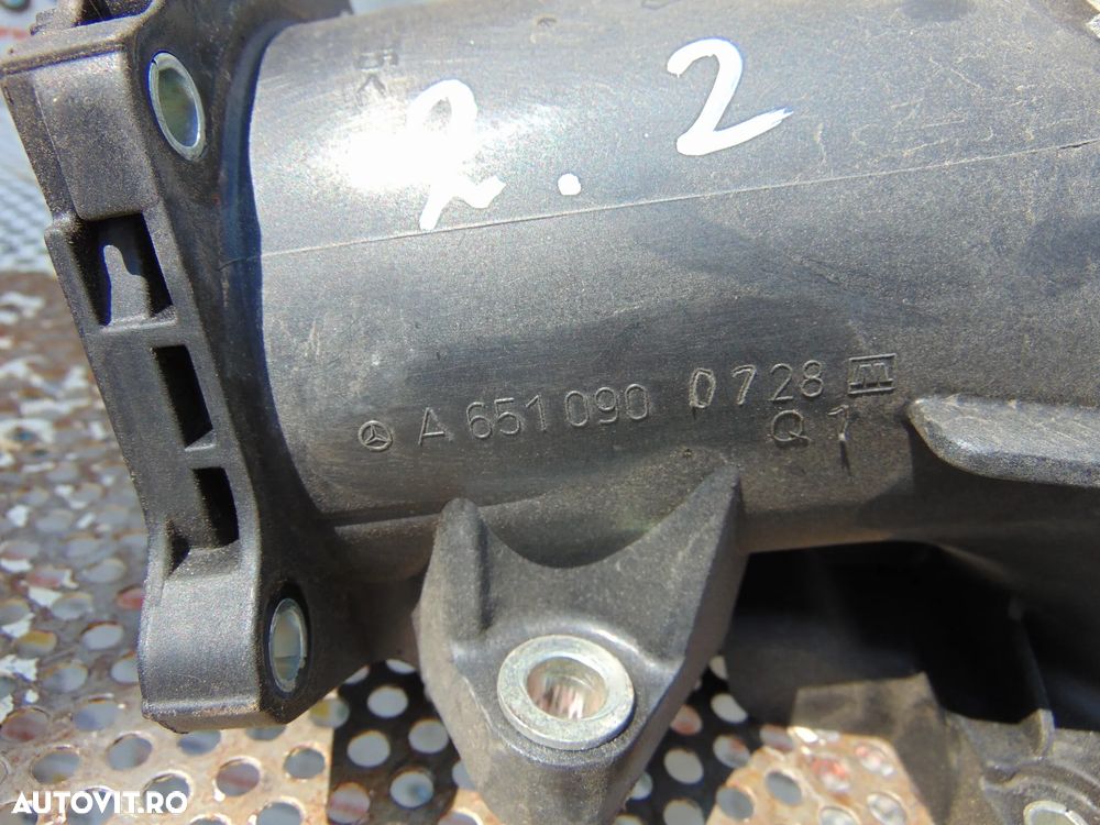 Tub aer Mercedes w204 2.2 w212 cod a6510900728 c class e class w639 viano sprinter - 3