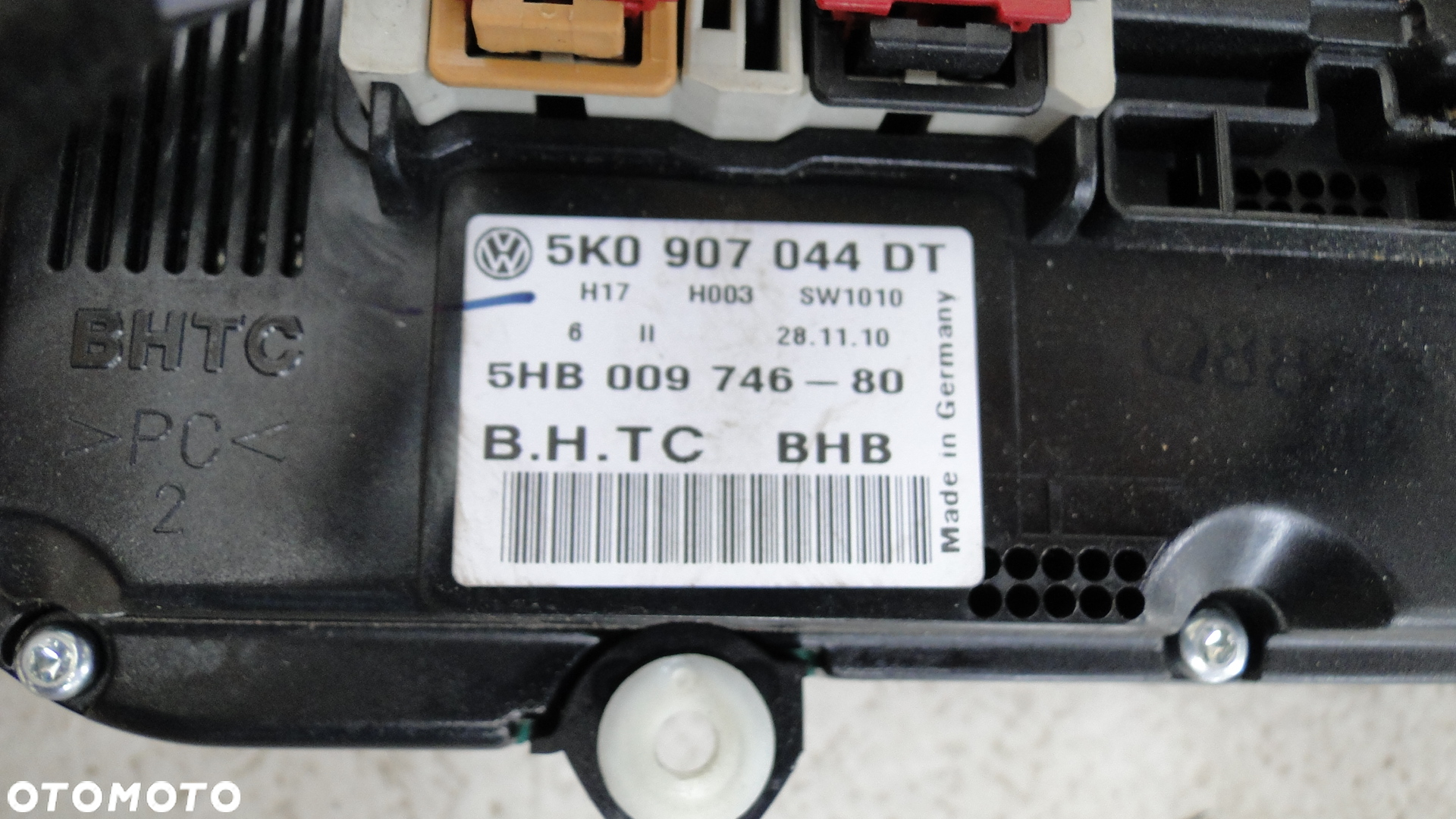 VW TOURAN I LIFT PANEL NAWIEWU KLIMATYZACJI 10-15r EUROPA - 3