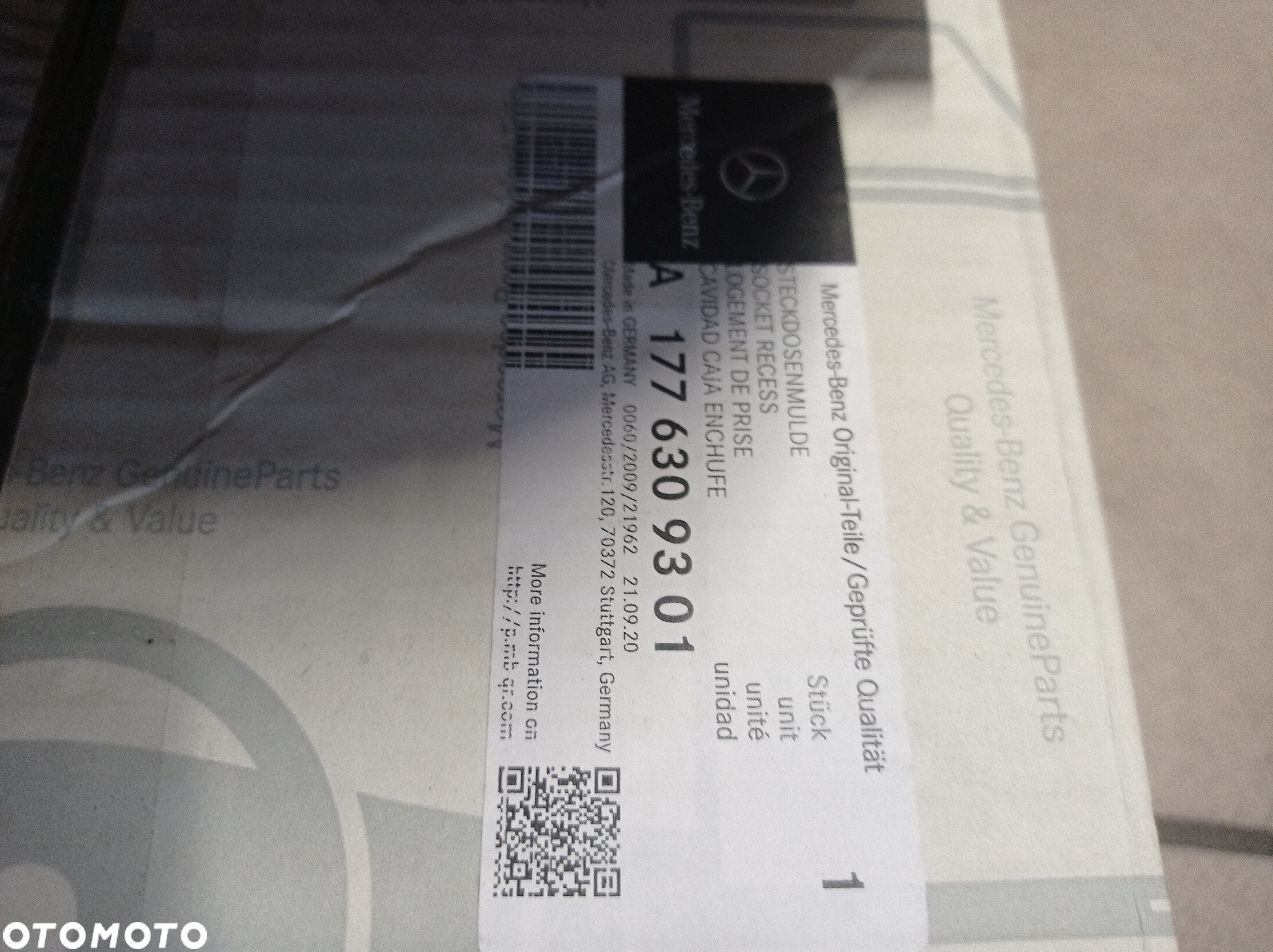 MERCEDES W177 WLEW PALIWA A1776309301 NOWY ORYGINAŁ - 2