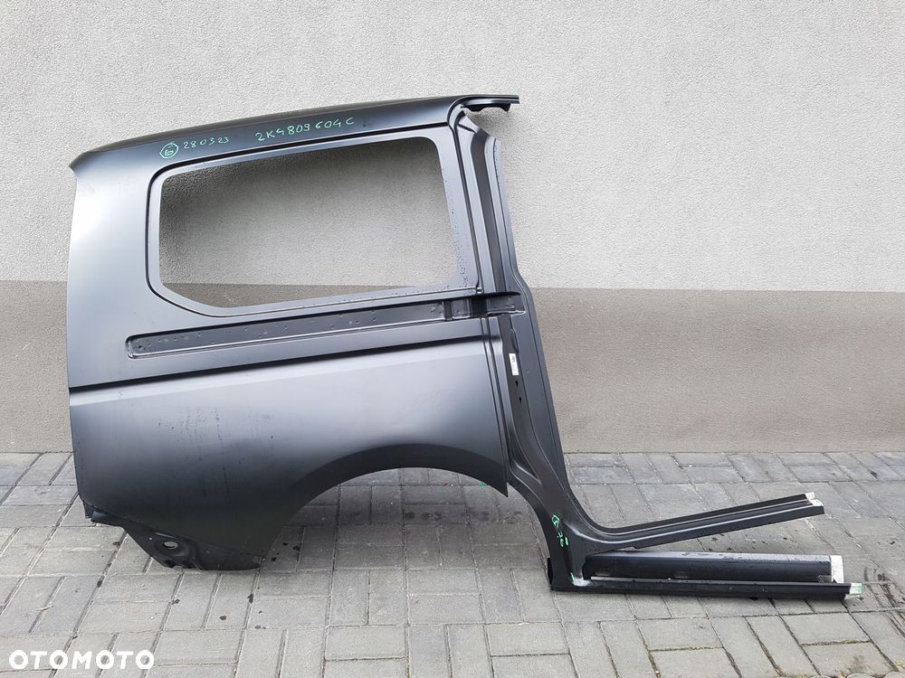 vw caddy słupek rama bok błotnik próg 2k4809604c - 1