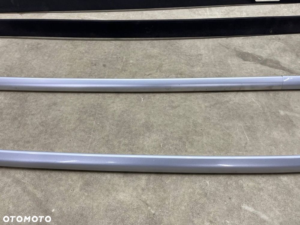 Relingi dachowe Nissan X-Trail III T32 Rogue 13-21r. mocowania bagażnika na dach zaślepki listwy KPL - 4