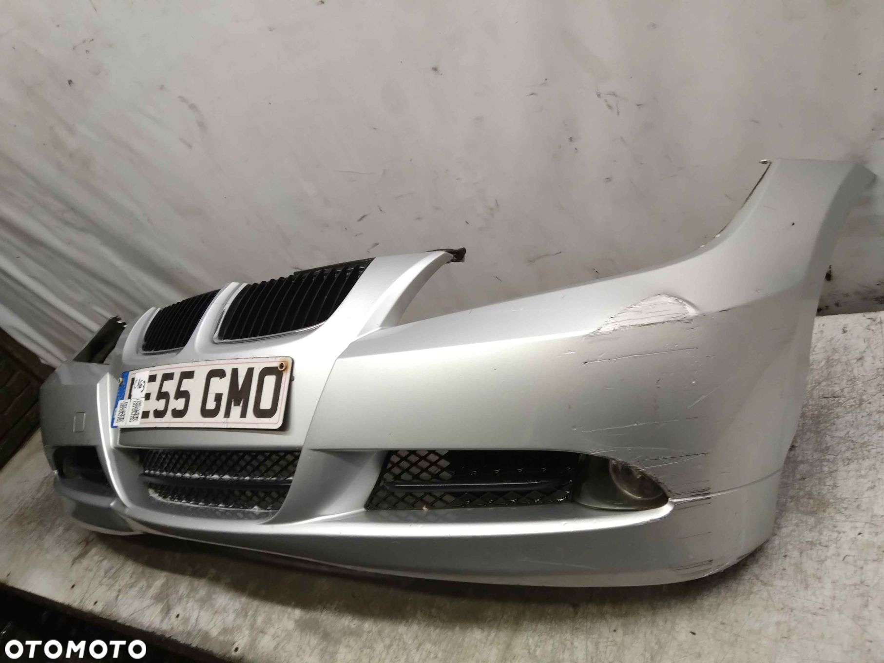 ZDERZAK PRZÓD PRZEDNI | BMW E90 E91 3 III HALOGENY TITANSILBER - 4