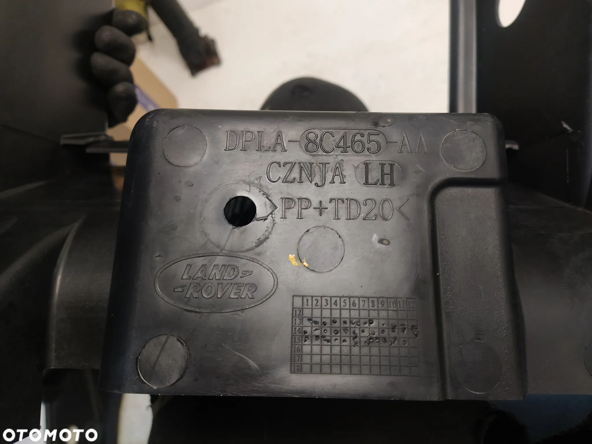 RANGE ROVER SPORT L494 KIEROWNICA WLOT POWIETRZA MOCOWANIA LEWA PRAWA KOMPLET ORYGINAŁ - 16