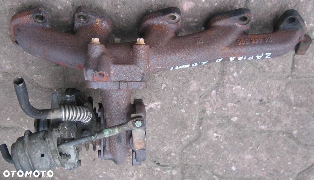 2.0D CDTI DTL turbo sprężarka ZAFIRA A kolektor turbina - 3
