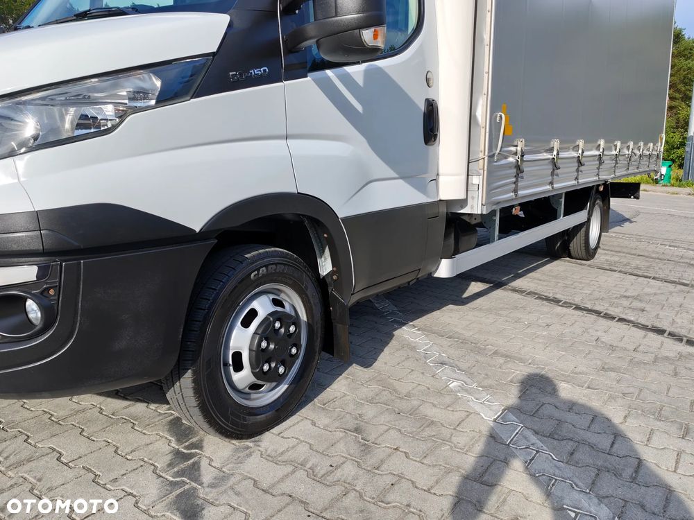 Iveco DAILY 50C15 BLIŹNIAK** Skrzynka-Plandeką+2x FIRANKA + PAKA dł.610cm/wys.255cm + rozstaw osi 4750cm** POLSKI SALON** 225 tyś KM** DMC do 3.5T kat.B** - 10