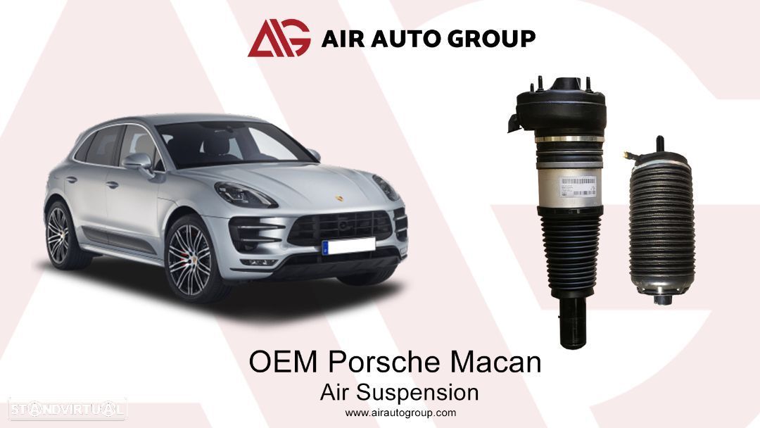 Porche Macan Amortecedor/Fole Pneumático Dianteiro/Traseiro - 1