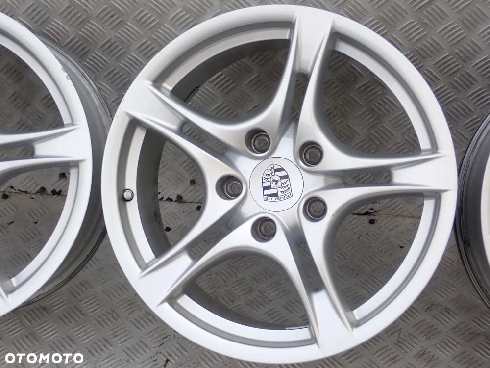 FELGI ALUMINIOWE PORSCHE CAYMAN S II LIFT 2 X 8JX18 ET 54 5X130 98736213703 / 2 X 9JX18 ET 54 5X130 98736213903 - 5