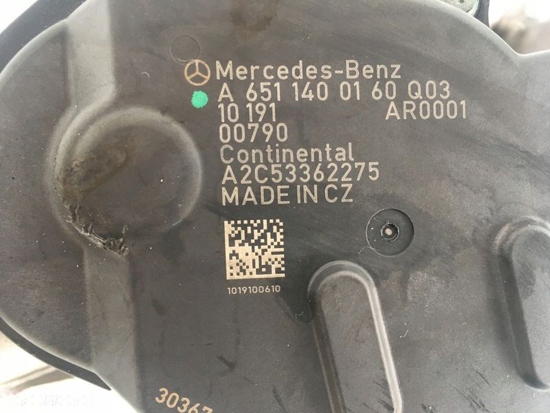 CHŁODNICZKA ZAWÓR EGR MERCEDES W212 W204 SPRINTER 2.2 CDI - 2