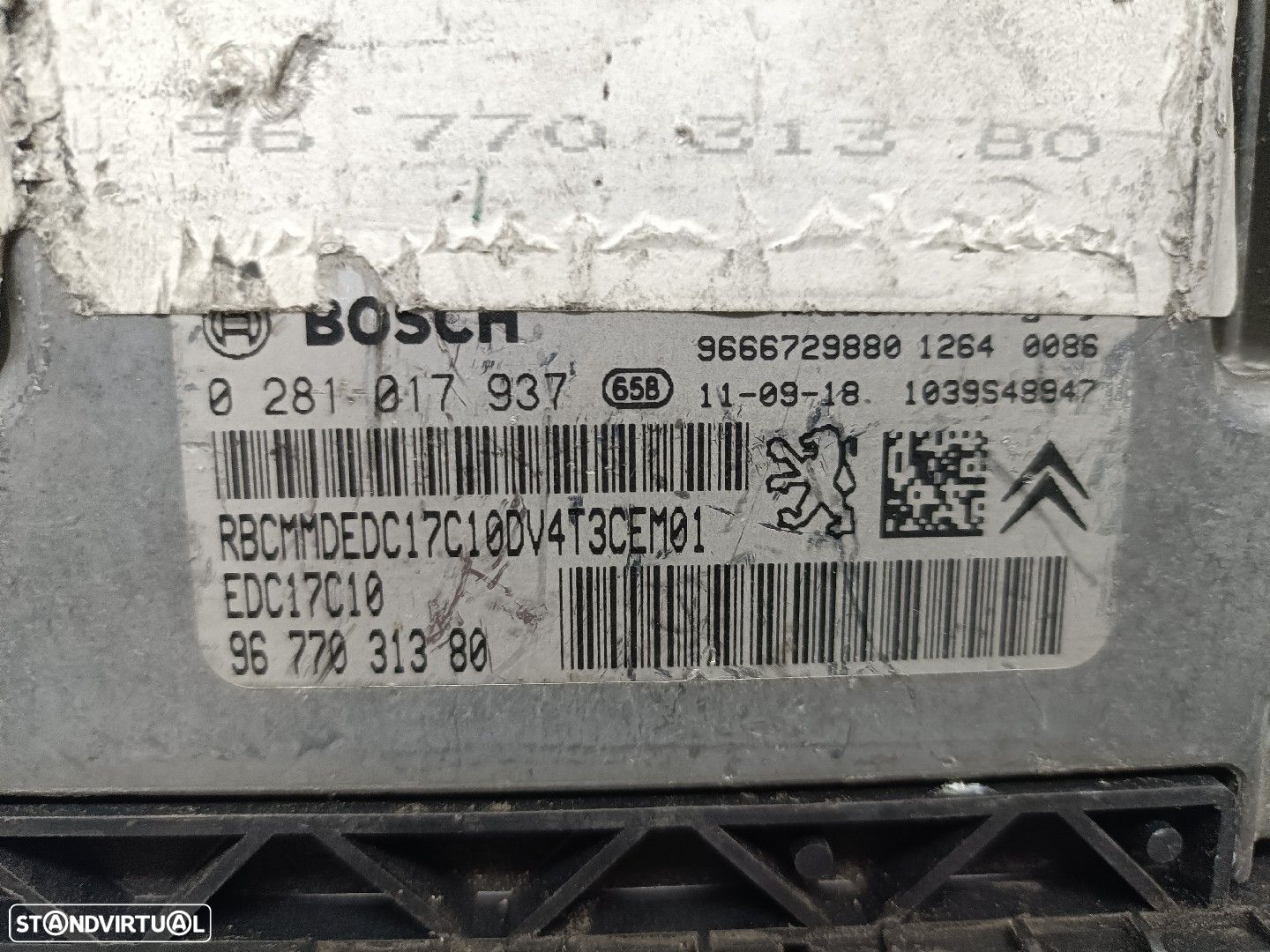 Centralina Motor Peugeot 206+ (2L_, 2M_) - 3