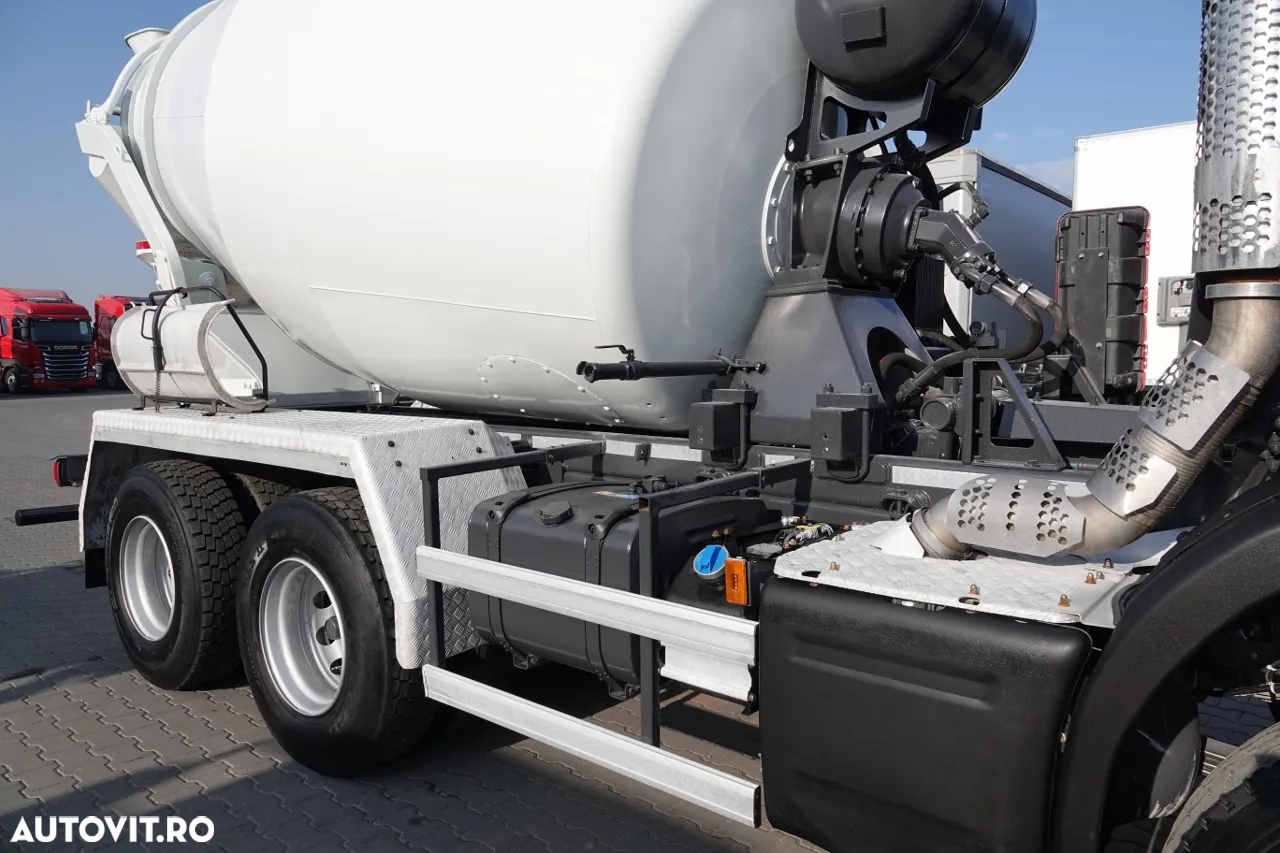 Scania P 410 / 6x4 / BETONATOR / PEAR SCHWING STETTER / 7 mc / EURO 6 - 14