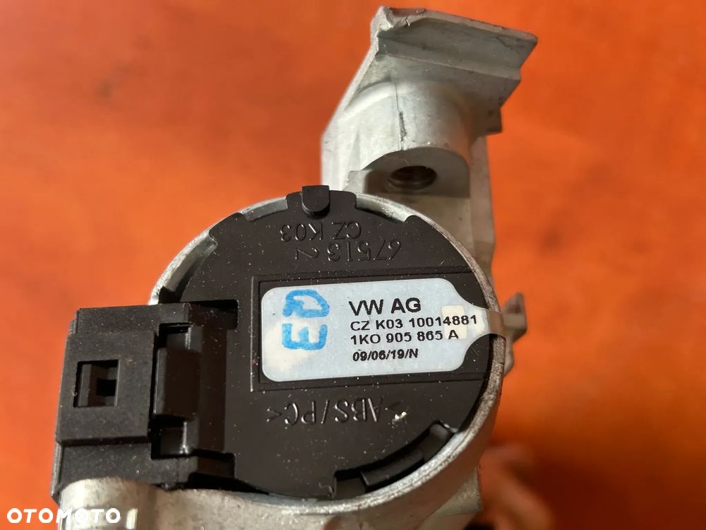Kluczyk stacyjka VW GOLF V TOURAN CADDY OCTAVIA II LEON II ALTEA 1K0905851B 1K0905865 - 4