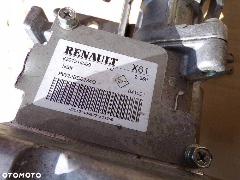 WSPOMAGANIE ELEKTRYCZNE KOLUMNA MERCEDES CITAN RENAULT KANGOO 8201514069 - 3