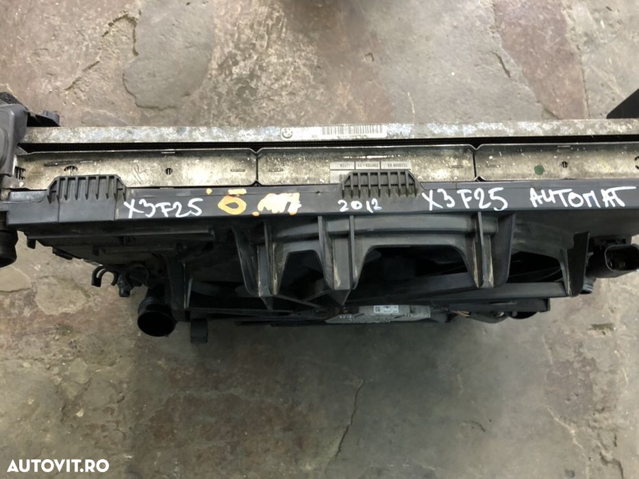 Radiatoare, ventilatoare BMW X3 F25 X4 f26 an 2014 ,radiator apa,radiator clima,intercooler, ventilator - 2