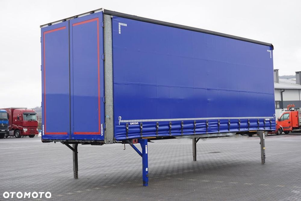 Scania WECON / ZABUDOWA / BDF / FIRANKA / DŁ. 7,82 M / 19 PALET / MEGA - 5