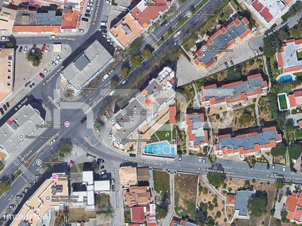 Apartamento T1 com Garagem e Piscina a 800m da Praia - Localização ... - Grande imagem: 5/5