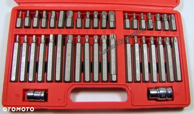 ZESTAW KLUCZY NASADOWYCH 134el 94 40 TORX KLUCZE - 8