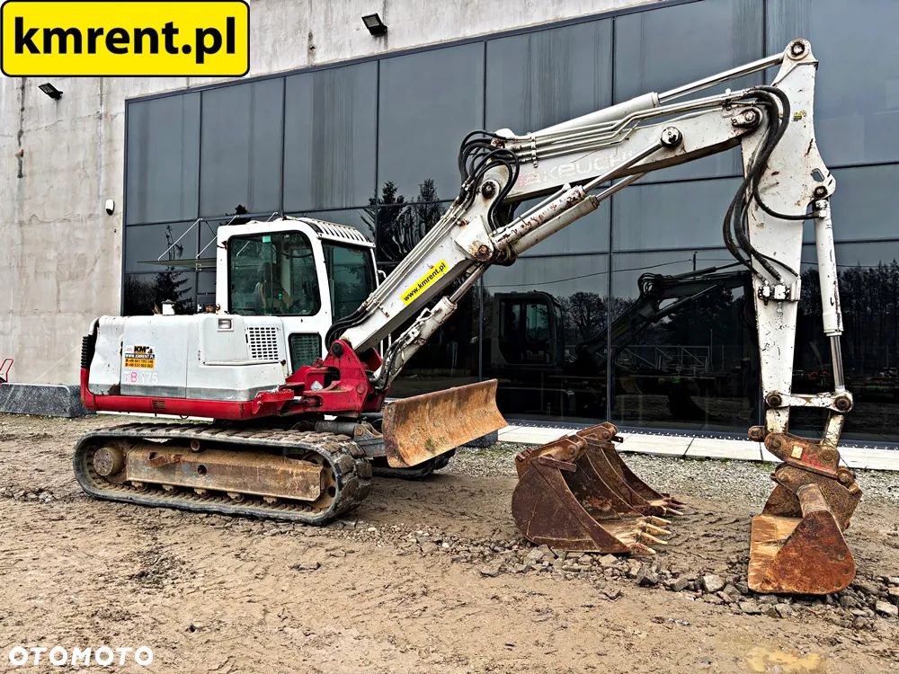 Takeuchi TB175 KOPARKA GĄSIENICOWA 2007r. |  JCB 8085 8080 MECALAC 8 MCR - 3
