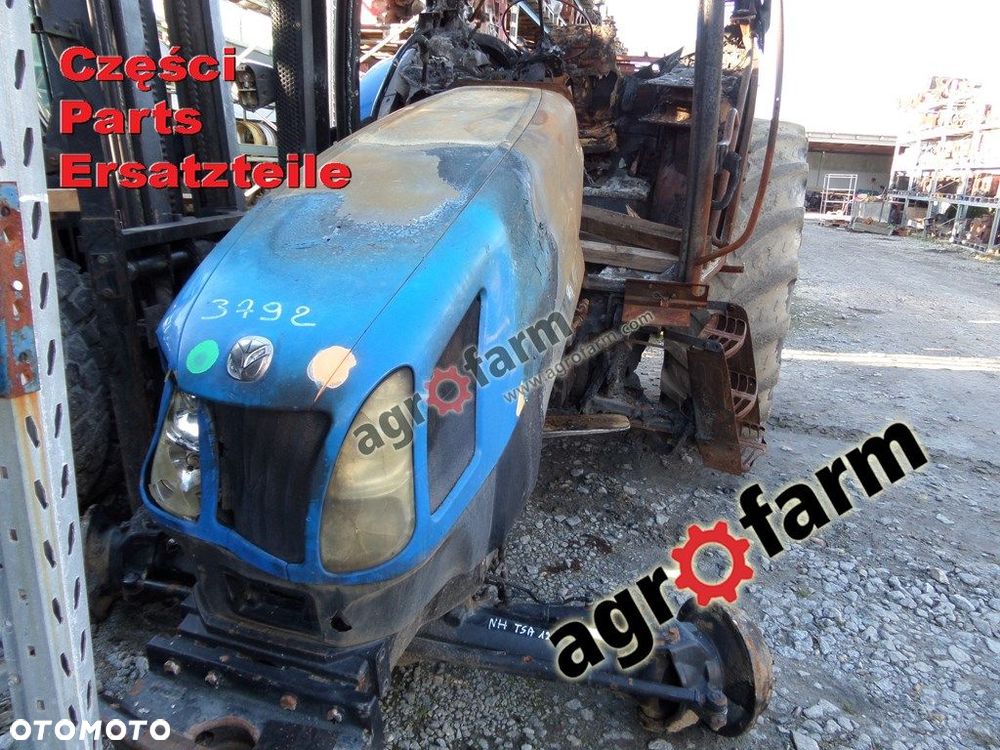 New Holland TSA125 części, skrzynia biegów, oś - 2