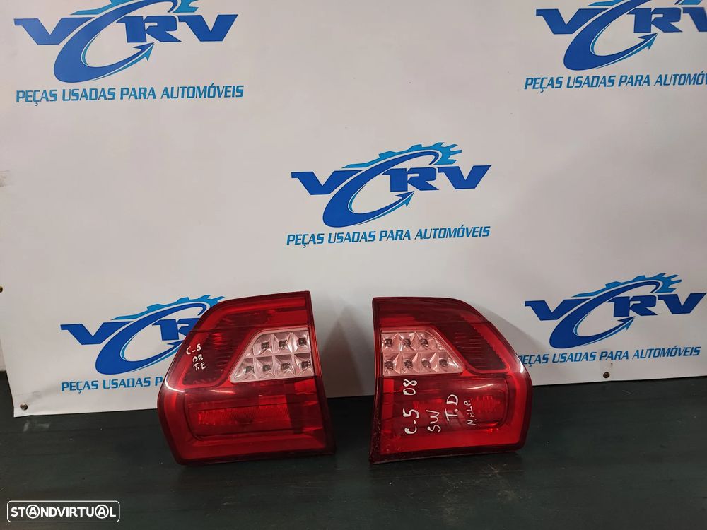 Farolim traseiro Citroën C5 III SW mala 2008 -» DTO/ESQ