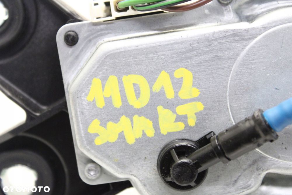 smart fortwo ii 451 07r- silniczek mechanizm wycieraczki tył 53028912 - 6