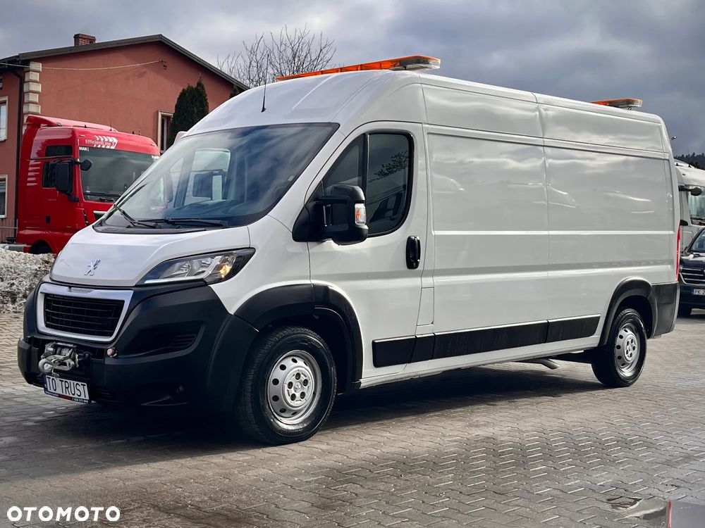 Peugeot BOXER L3H2 / WYCIAGARKA / KOGUTY / OŚWIETLENIE ROBOCZE / HAK / 2.2 165KM - 2