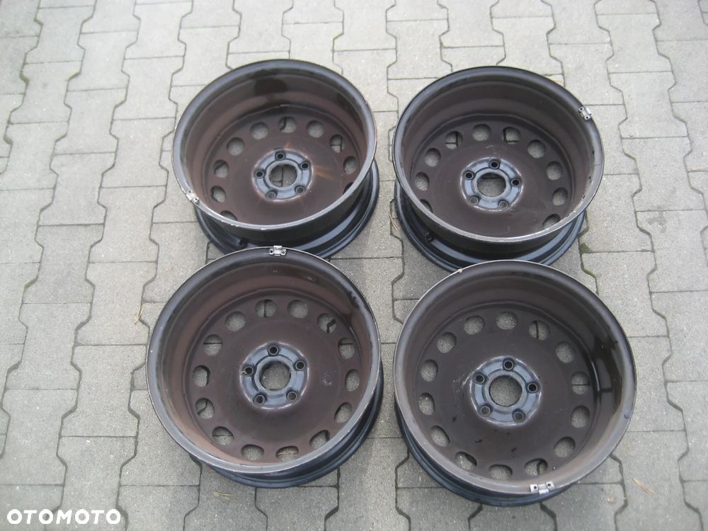 vw touran golf v felgi stalowe 4szt. 6,5x 16 et50 5x112 1k0601027a - 8