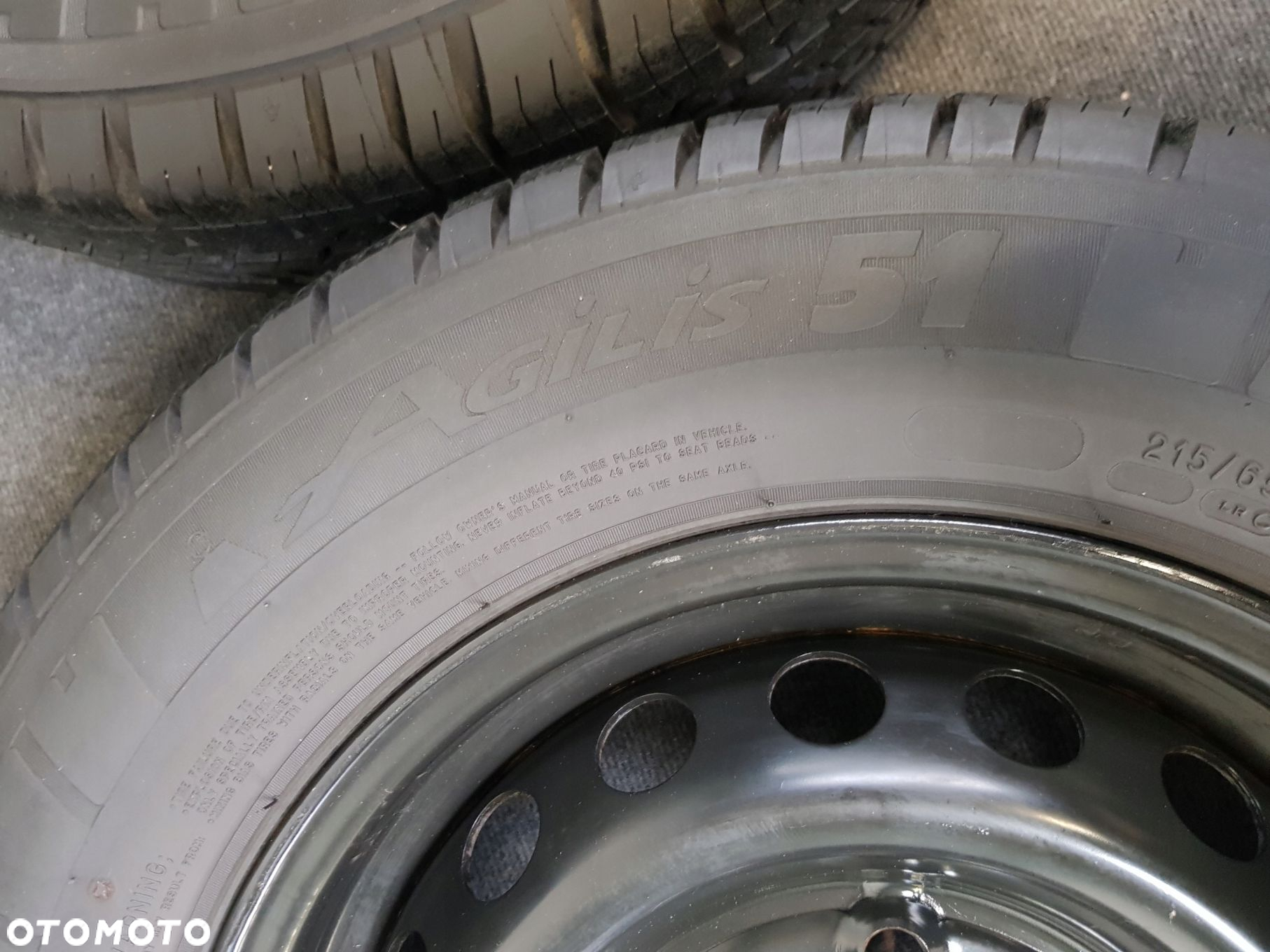 KOŁA FORD TRANSIT MK8 OPONY MICHELIN AGILIS 51 215/65R15C - 7