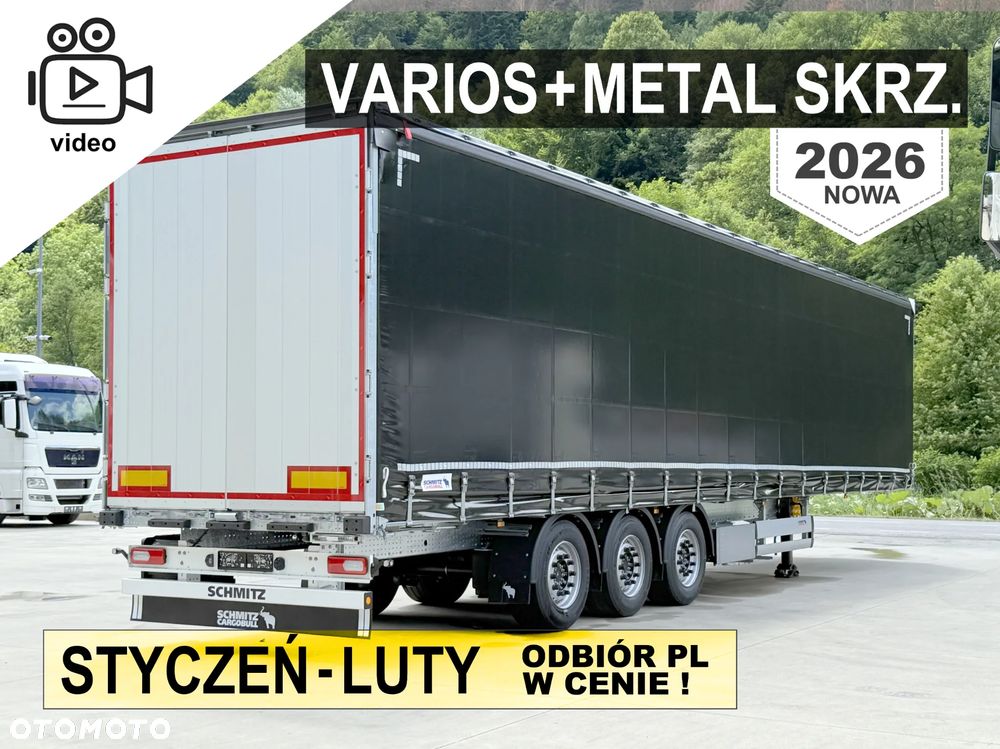 Schmitz Cargobull VARIOS + METALOWA SKRZYNIA - 1