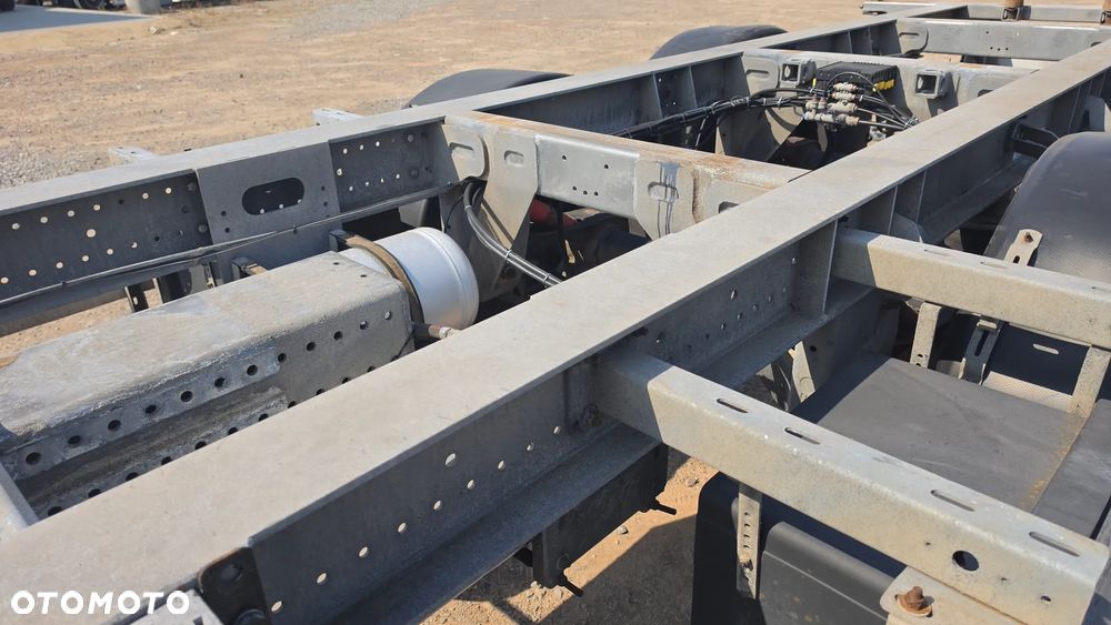 Gniotpol 31.000zł netto TANDEM BDF GÓRNY ZACZEP RAMA OCYNK  7.45-7.80M 2019 ROK DHL DACHSER DPD OPONY 385/55R22.5 ST.IDEALNY MOŻLIWOŚĆ TRANSPORTU - 13
