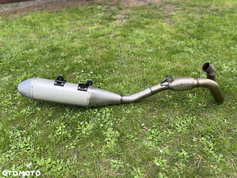 komplet wydech tłumik końcówka hgs ktm/husqvarna bo exc-f fe 450 excf 350/250/500 - 2