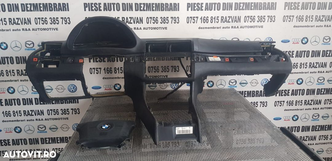 Plansa Bord Kit Airbag BMW E46 Livram Oriunde In Tara - 6