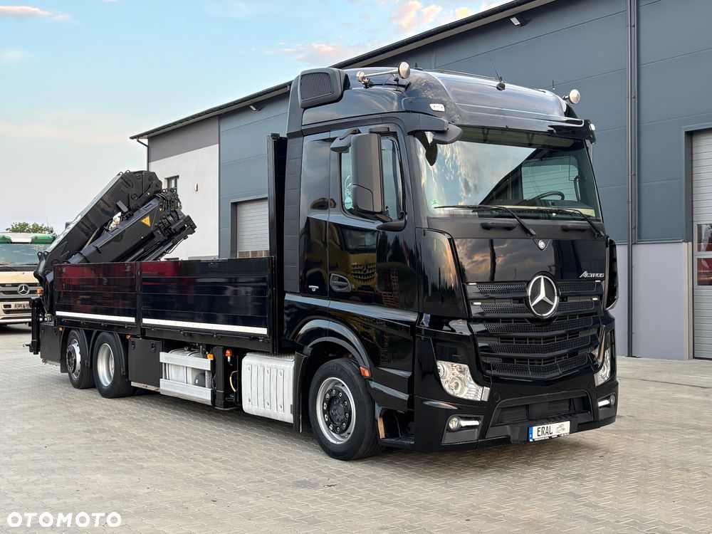 Mercedes-Benz Actros Atlas 380.3E-A5 Óś Skrętna Podwieszana Stan Idealny - 9